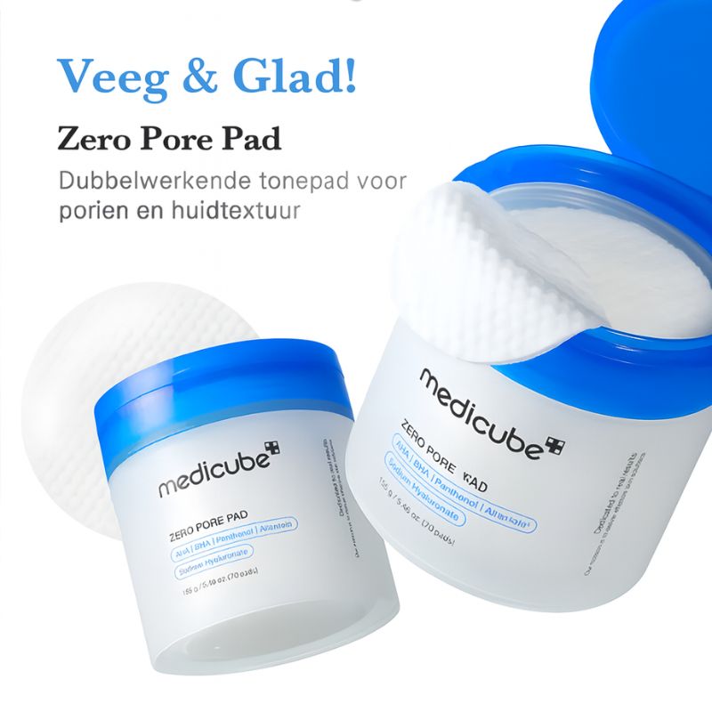Medicube - AHA/BHA pads poriëncontrole