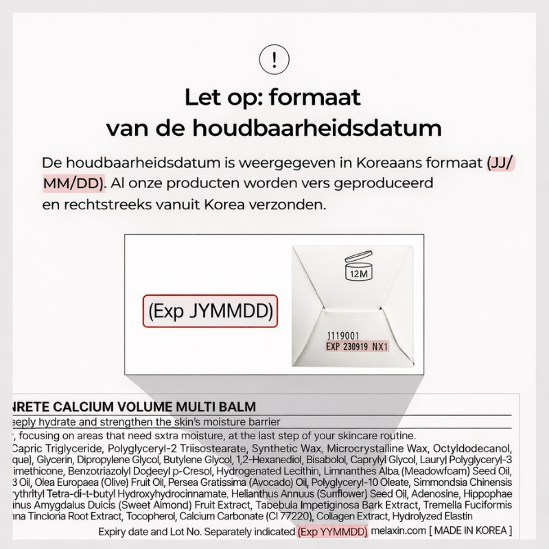 Dr. Melaxin – Volume Lift Balm | Stevigheid en Elasticiteit