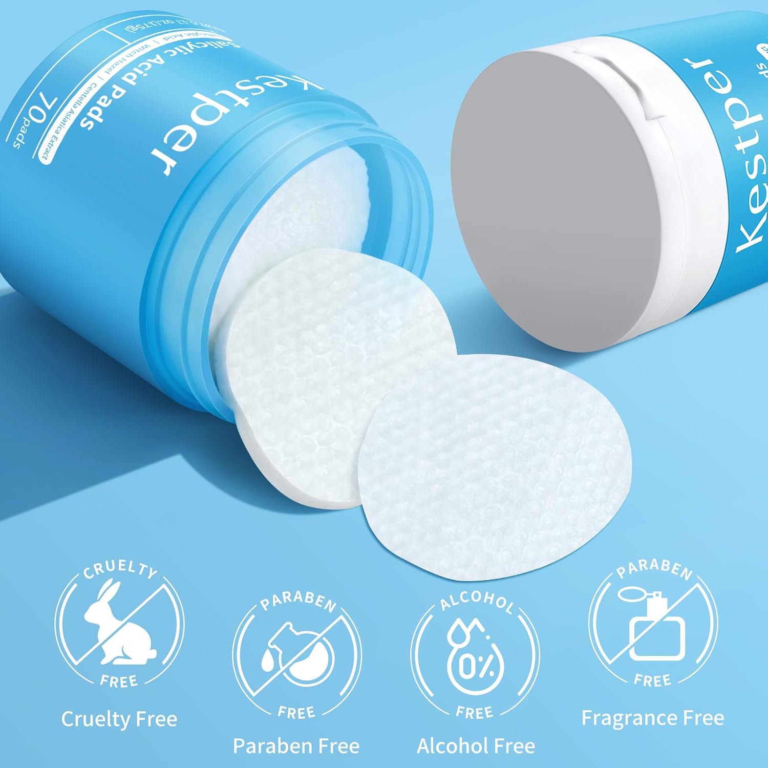 Kestper - Salicylzuur pads talg & puistjes