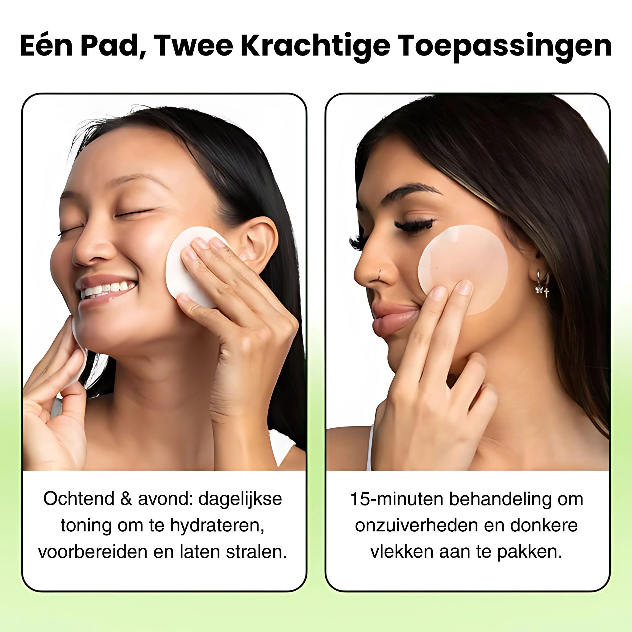 Jiyu - Anti aging tonerpads donkere vlekken & lijntjes