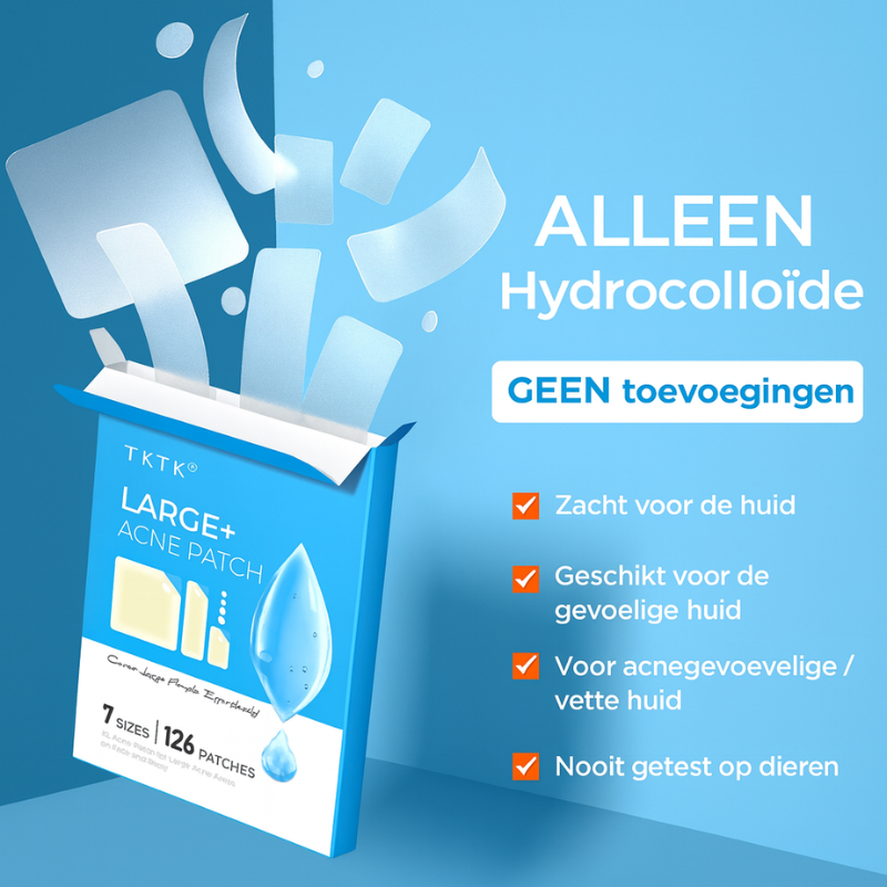 Luneo – Acne Patch Variety Pack | 126 stuks tegen puistjes en acne