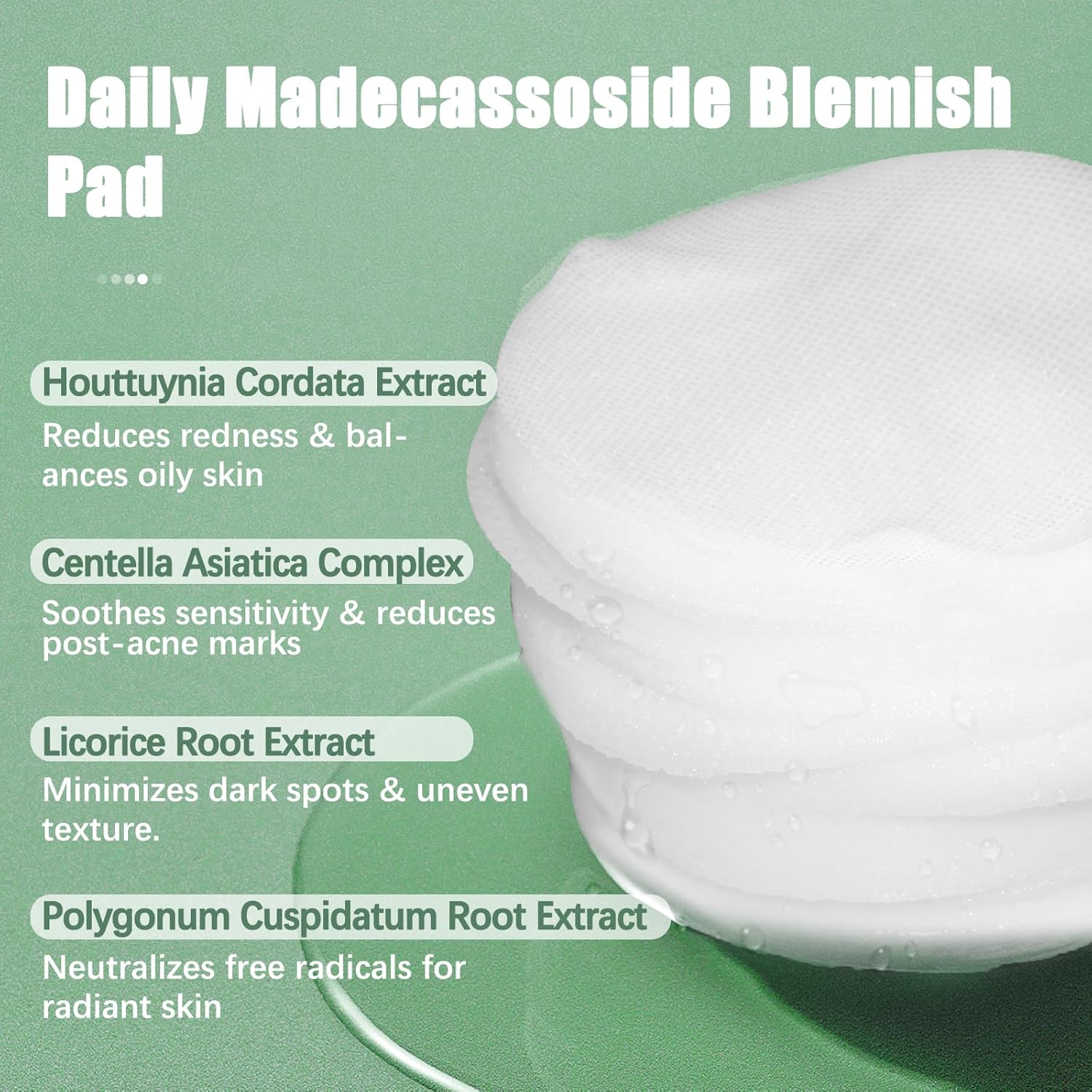 Kestper - Centella kalmerende pads roodheid & balans